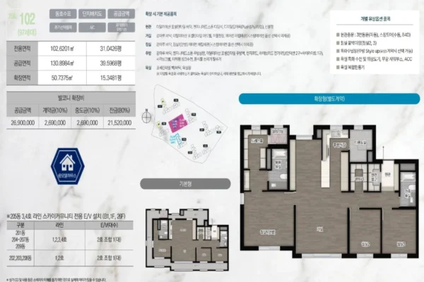 오산 헤리티지 자이 유닛타입 13